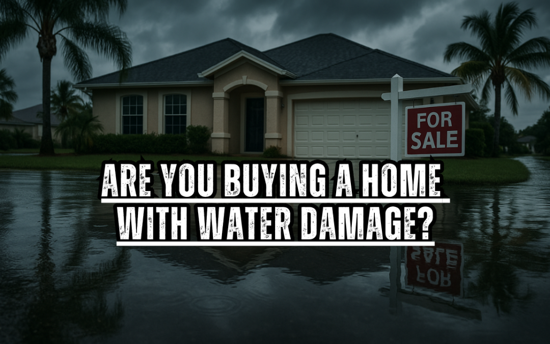 Are You Buying a Home with Water Damage?