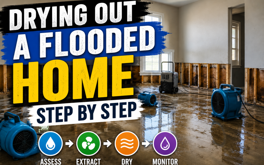 Drying Out a Flooded Home Step by Step
