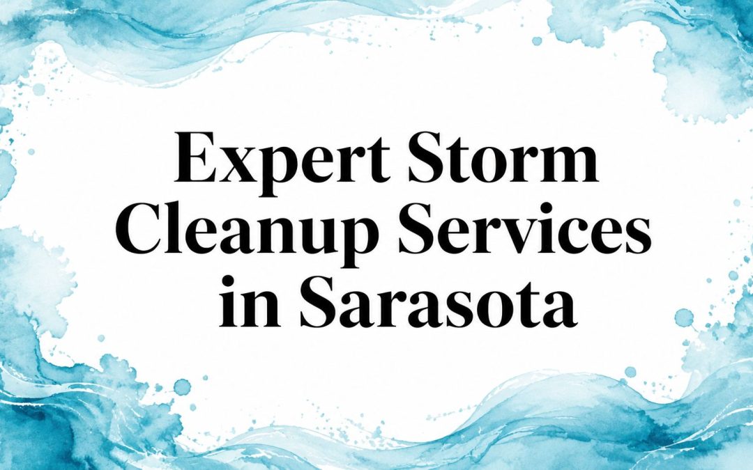 Expert Storm Cleanup Services in Sarasota